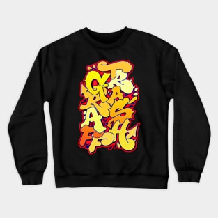 Graff Trash Color Crewneck Sweatshirt